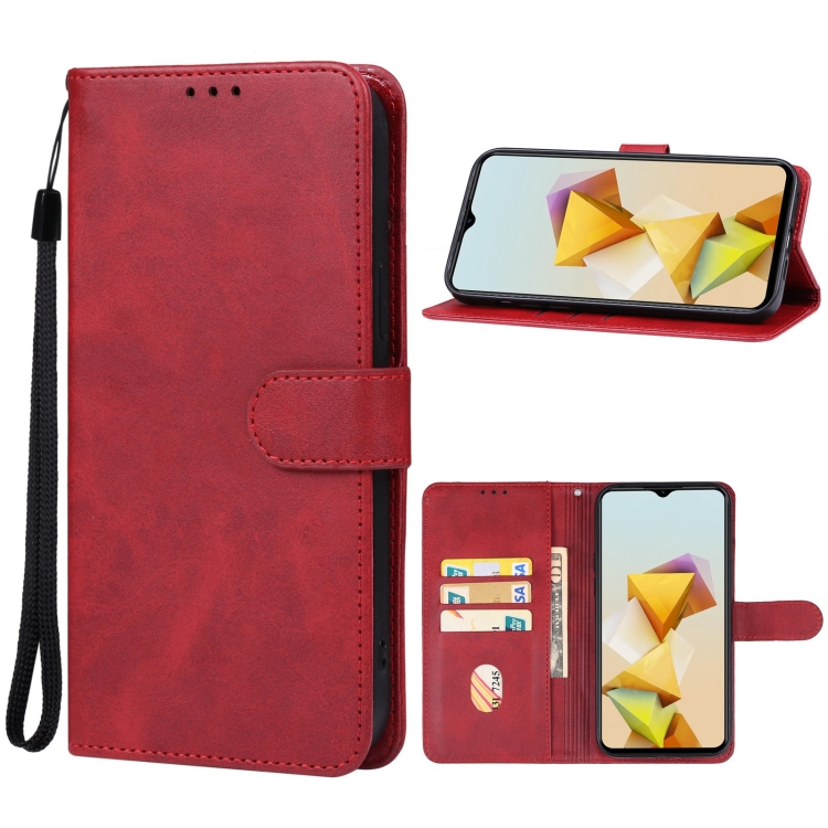 

For ZTE Blade A73 5G Leather Phone Case(Red)