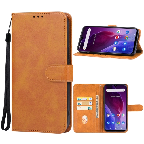 

For CUBOT P60 Leather Phone Case(Brown)