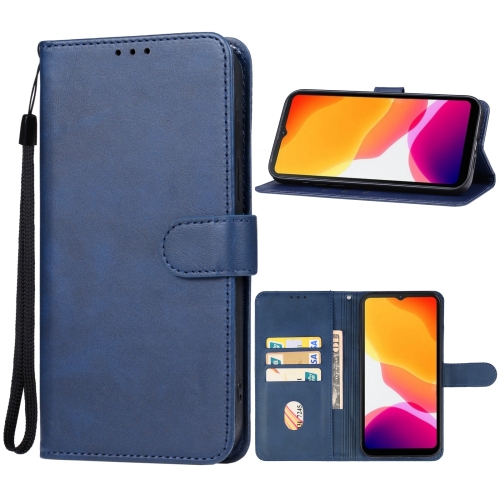 

For CUBOT Note 21 Leather Phone Case(Blue)