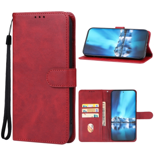 

For CUBOT X90 Leather Phone Case(Red)