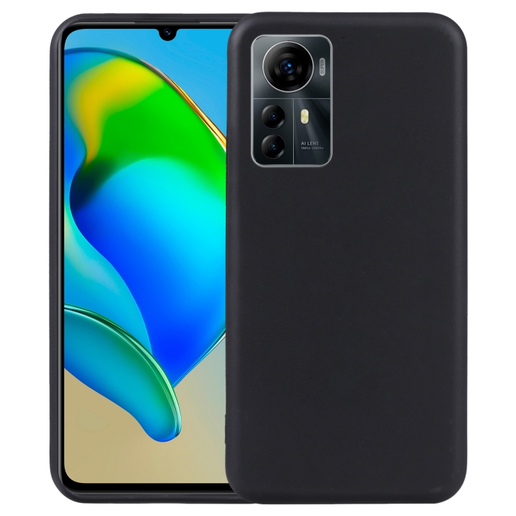 

For ZTE Blade V41 Smart TPU Phone Case(Black)