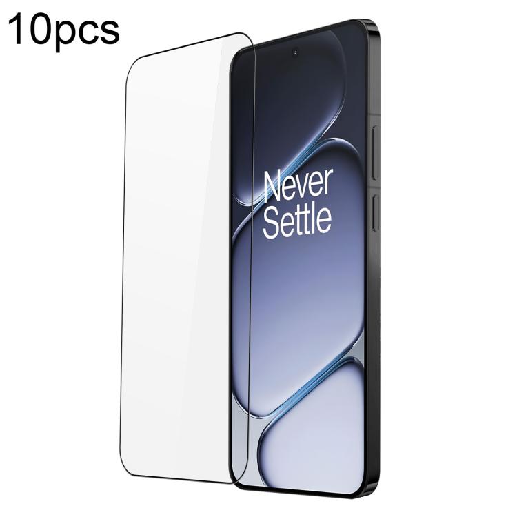 

For OnePlus 15R / Ace 6 / Ace 6T 10pcs DUX DUCIS 0.33mm 9H Medium Alumina Tempered Glass Film