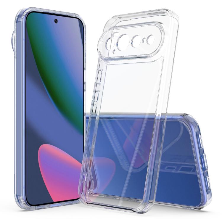 For Google Pixel 11 Pro XL Scratchproof Acrylic TPU Phone Case(Transparent)
