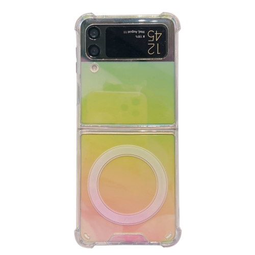 

For Samsung Galaxy Z Flip3 Colour Transparent Magsafe Magnetic Phone Case