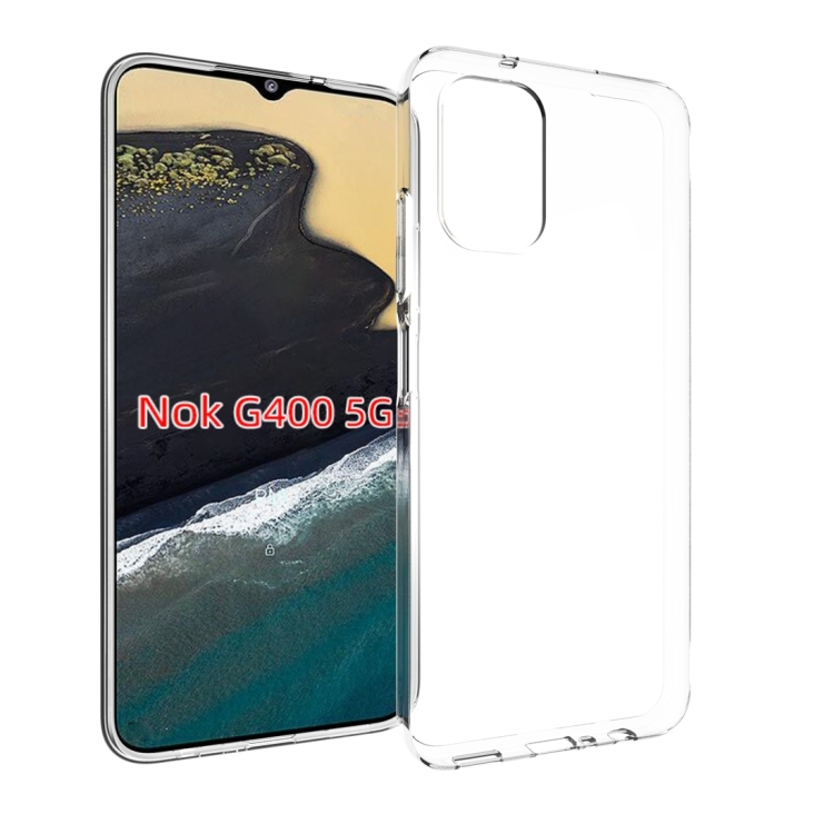 

For Nokia G400 5G Waterproof Texture TPU Phone Case(Transparent)