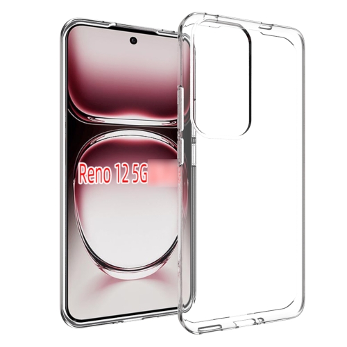 

For OPPO Reno12 5G Global Waterproof Texture TPU Phone Case(Transparent)