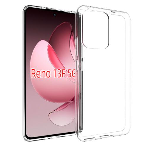 

For OPPO Reno13 F 5G Waterproof Texture TPU Phone Case(Transparent)