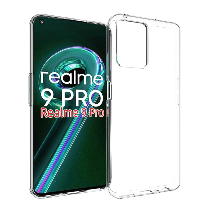 

For Realme 9 Pro Waterproof Texture TPU Phone Case(Transparent)
