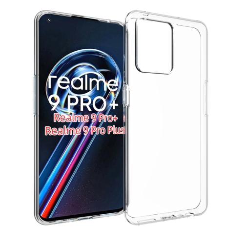 

For Realme 9 Pro+ Waterproof Texture TPU Phone Case(Transparent)