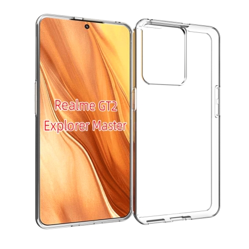 

For Realme GT2 Explorer Master Waterproof Texture TPU Phone Case(Transparent)