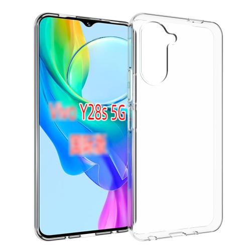 For vivo Y28s 5G Global Waterproof Texture TPU Phone Case(Transparent)