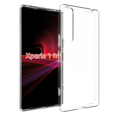 

For Sony Xperia 1 IV Waterproof Texture TPU Phone Case(Transparent)