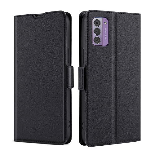 

For Nokia G42 5G Ultra-thin Voltage Side Buckle Horizontal Flip Leather Phone Case(Black)