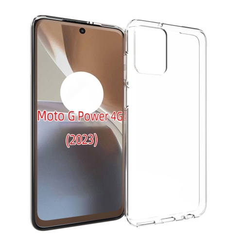 Funda para Moto G Power 5G 2023, Motorola G Power 2023 con protector de  pantalla, a prueba de golpes, transparente, delgada, suave, de silicona TPU