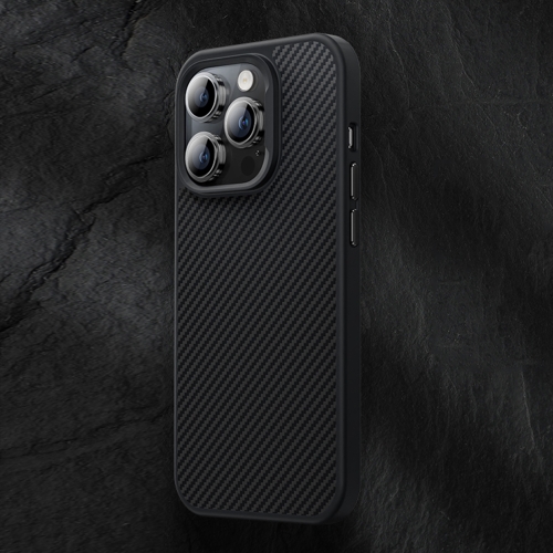 

For iPhone 14 Pro Max Benks 600D MagSafe Kevlar Carbon Fiber Shockproof Phone Case(Black)
