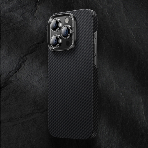 

For iPhone 14 Pro Max Benks 600D MagSafe Kevlar Carbon Fiber Phone Case(Black)