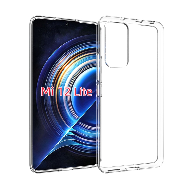 

For Xiaomi 12 Lite Waterproof Texture TPU Phone Case(Transparent)