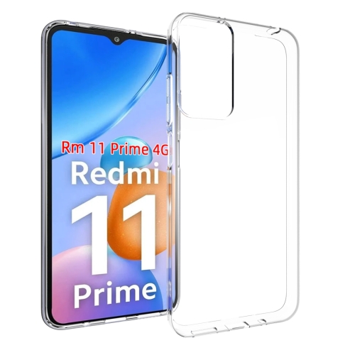 

For Xiaomi Redmi 11 Prime 4G Waterproof Texture TPU Phone Case(Transparent)
