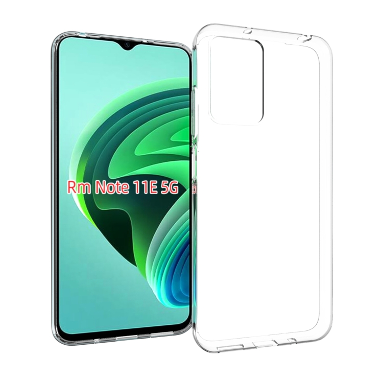 

For Xiaomi Redmi Note 11E 5G Waterproof Texture TPU Phone Case(Transparent)