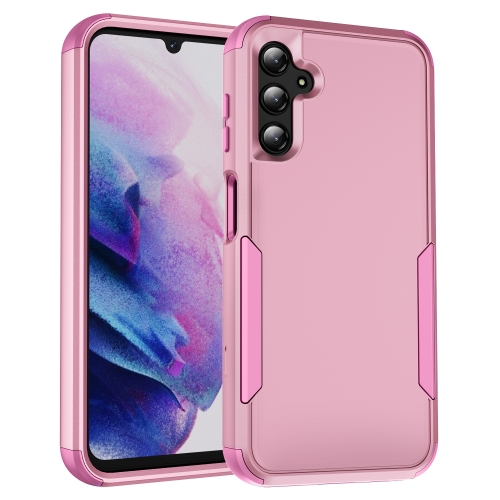 For Samsung Galaxy A14 5G / A14 4G TPU + PC Shockproof Protective Phone Case(Pink) книга colors and faces of india