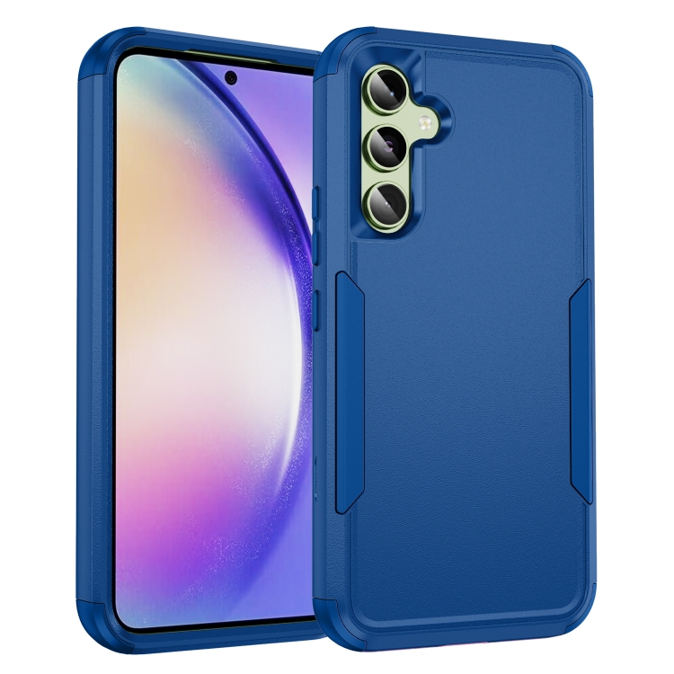 

For Samsung Galaxy A54 5G TPU + PC Shockproof Protective Phone Case(Royal Blue)