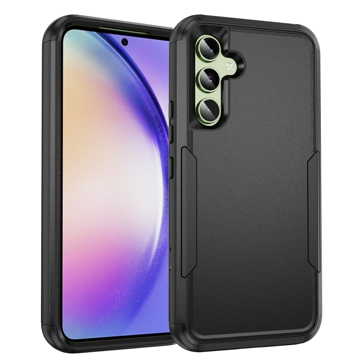

For Samsung Galaxy A54 5G TPU + PC Shockproof Protective Phone Case(Black)