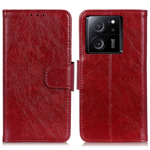 

For Xiaomi 13T / Redmi K60 Ultra Nappa Texture Horizontal Flip Leather Phone Case(Red)