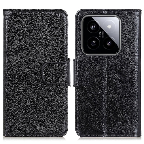 

For Xiaomi 14 Pro Nappa Texture Horizontal Flip Leather Phone Case(Black)