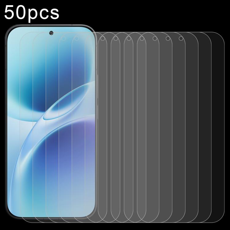 For vivo V70 Elite 5G 50pcs 0.26mm 9H 2.5D Tempered Glass Film