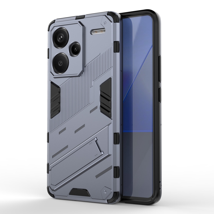 

For Xiaomi Redmi Note 13 Pro Punk Armor 2 in 1 PC + TPU Phone Case(Grey)