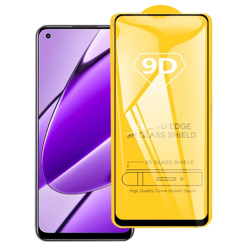 

For Realme 11 4G 9D Full Glue Full Screen Tempered Glass Film