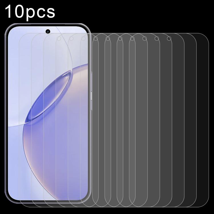 

For Realme 16 Pro+ 5G 10pcs 0.26mm 9H 2.5D Tempered Glass Film