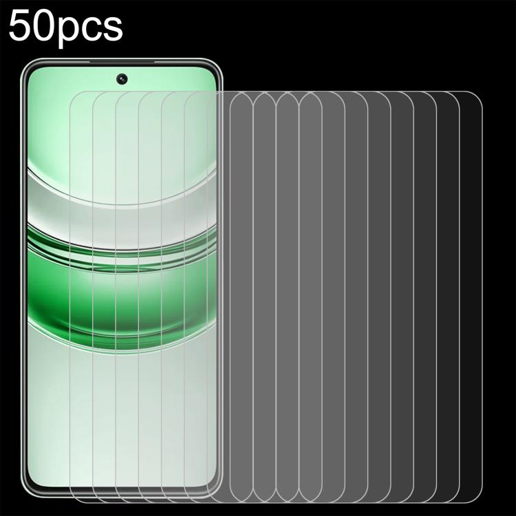 

For Realme V70s 50pcs 0.26mm 9H 2.5D Tempered Glass Film