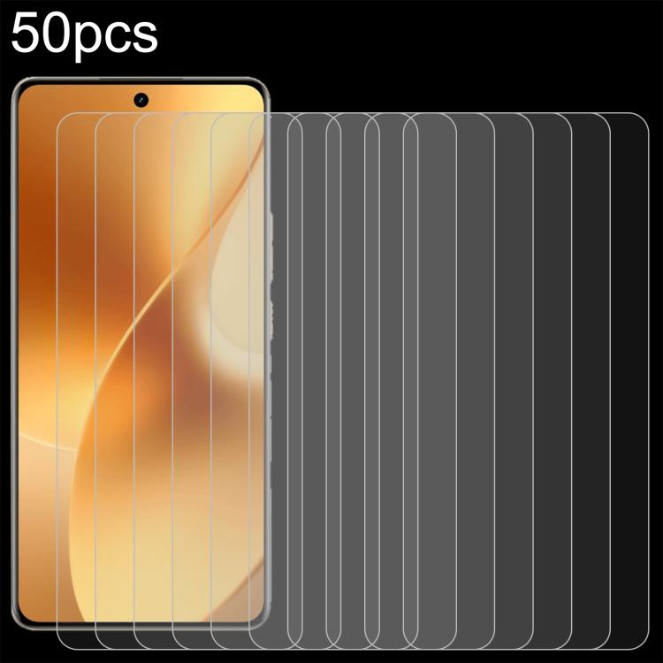 

For Realme 15 5G 50pcs 0.26mm 9H 2.5D Tempered Glass Film