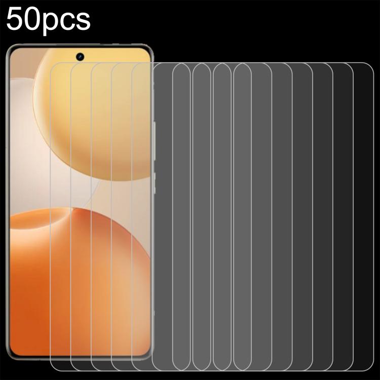 

For Realme P4 5G 50pcs 0.26mm 9H 2.5D Tempered Glass Film