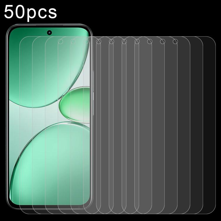 

For Realme C85 5G 50pcs 0.26mm 9H 2.5D Tempered Glass Film