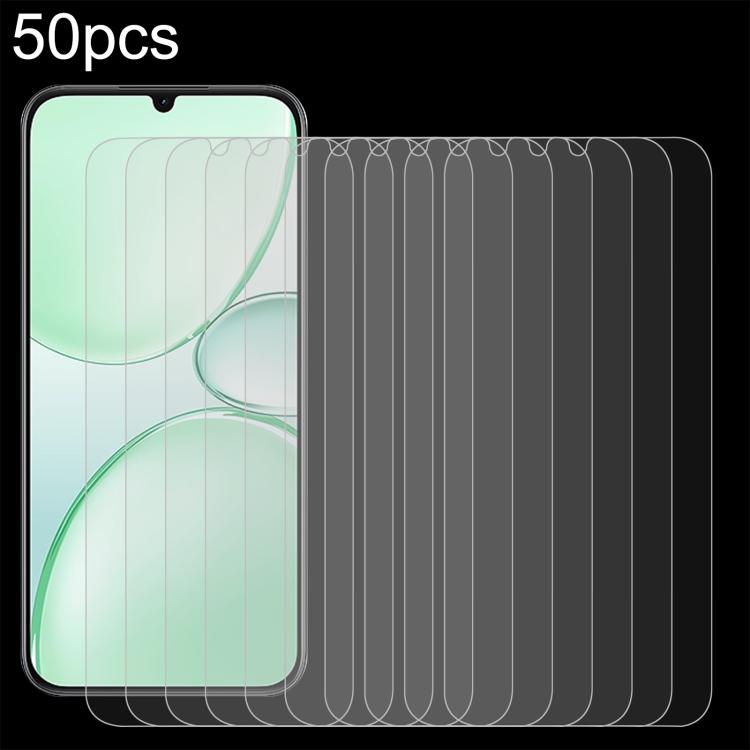 

For Realme P4 Lite 5G 50pcs 0.26mm 9H 2.5D Tempered Glass Film