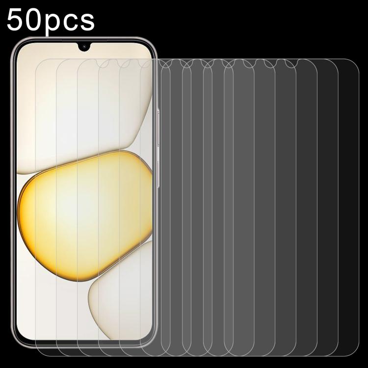 

For Realme C100x 4G 50pcs 0.26mm 9H 2.5D Tempered Glass Film