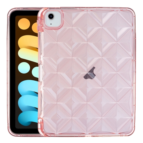 

Diamond Texture TPU Airbag Tablet Case For iPad mini 6(Pink)