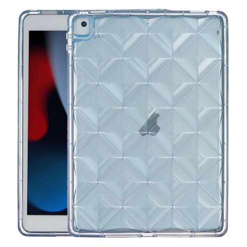 

Diamond Texture TPU Airbag Tablet Case For iPad 10.2 2019 / 2020 / Air 2019 10.5(Blue)