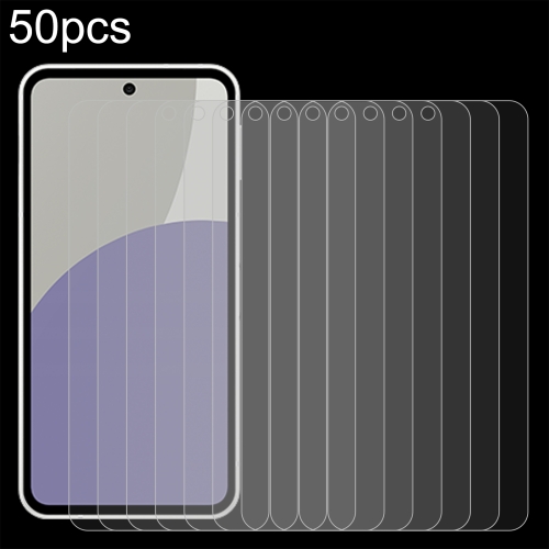 

For Sharp Aquos Sense9 Plus 50pcs 0.26mm 9H 2.5D Tempered Glass Film