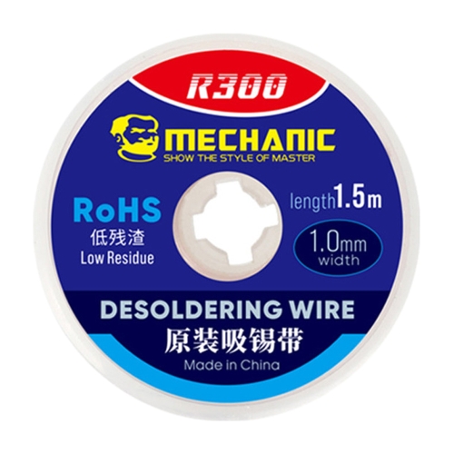 

MECHANIC R300 1.5M Suction Tin Wire, Width:1MM