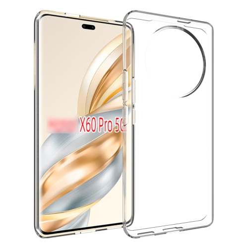 

For Honor X60 Pro Waterproof Texture TPU Phone Case(Transparent)