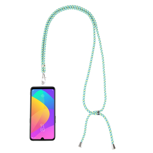 

Universal Mixed Color Mobile Phone Lanyard(Blue Yellow)