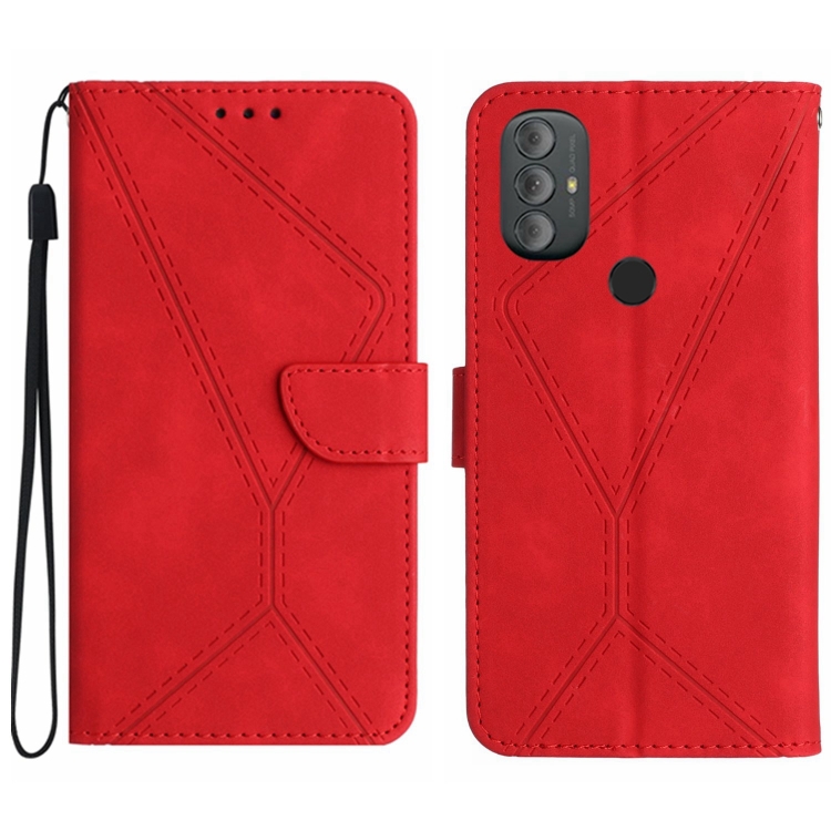 Carcasa De Cuero PU Con Soporte Funda Libro Motorola Moto G14/G54 - Cuero PU Con Ranuras Tarjetas Y Soporte Funda Cartera Motorola
