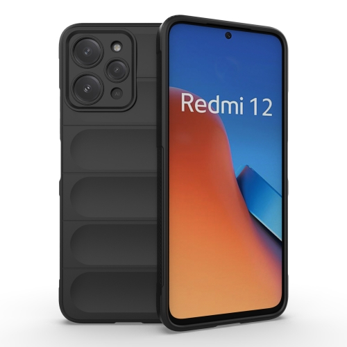 Funda para Xiaomi Redmi Note 12S 4G Caso,Soporte de montaje magnético para  coche Carcasa para Xiaomi Redmi Note 12S 4G Case Negro