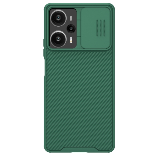 

For Xiaomi Redmi Note 12 Turbo / Poco F5 NILLKIN CamShield Pro PC Phone Case(Green)