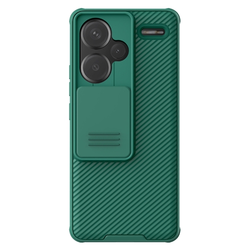 

For Xiaomi Redmi Note 13 Pro+ 5G NILLKIN CamShield Pro PC Phone Case(Green)