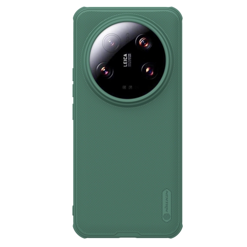 

For Xiaomi 14 Ultra NILLKIN Frosted Shield Pro PC + TPU Phone Case(Green)