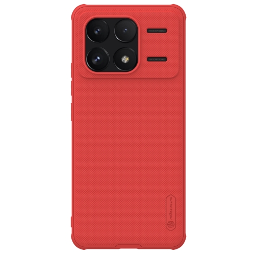 

For Xiaomi Redmi K70 / K70 Pro NILLKIN Frosted Shield Pro PC + TPU Phone Case(Red)